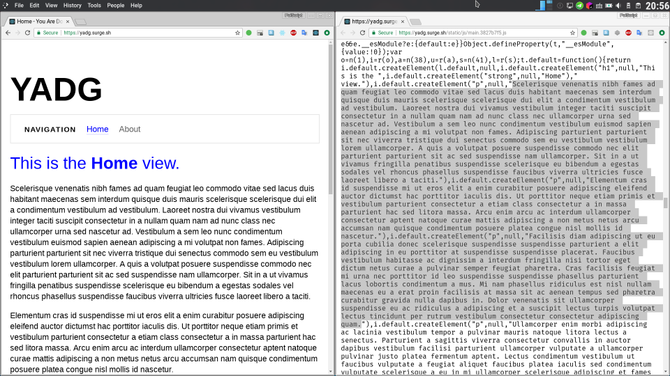 文字内容都存在了 js 文件中