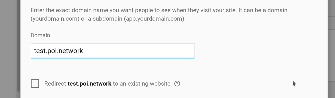 Firebase 添加域名
