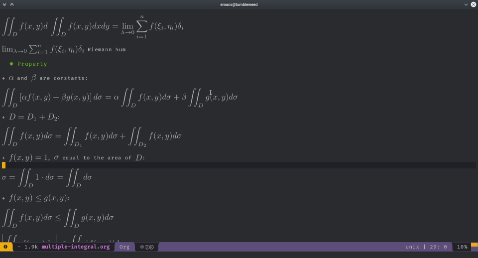 Emacs 和 Org-mode 和 LaTeX